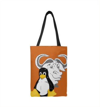 Сумка-шоппер GNU/Linux