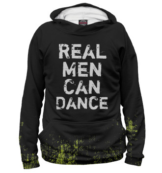 Худи для девочек Real Men Can Dance