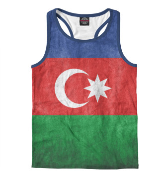 Мужская Борцовка Флаг Азербайджана
