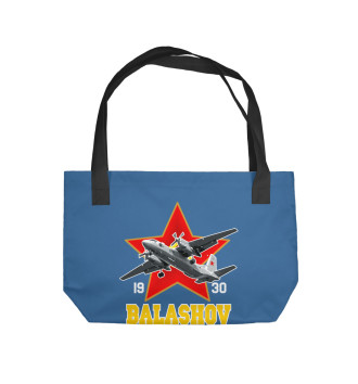 Пляжная сумка Балашовское высшее военное авиационное училище