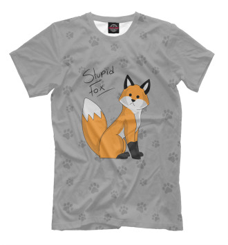 Мужская Футболка A Foxy Fox