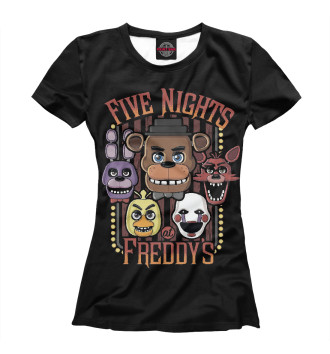 Женская Футболка Five Nights at Freddy’s