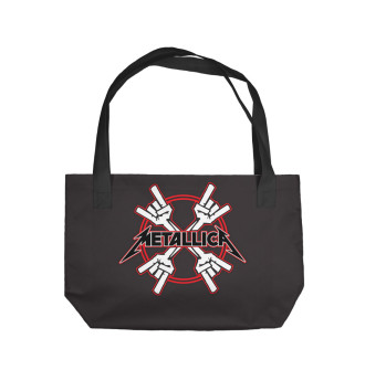 Пляжная сумка Metallica band