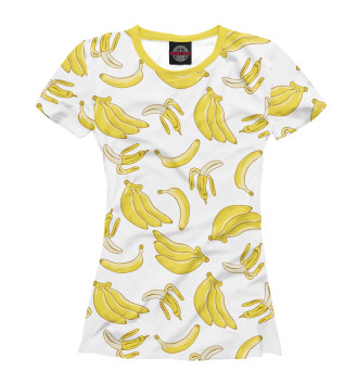 Женская Футболка Бананы