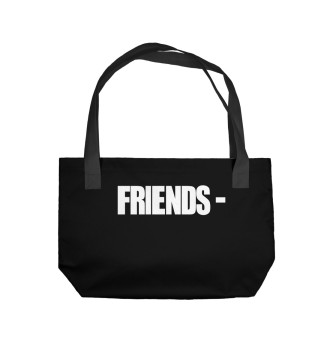 Пляжная сумка Vlone Friends Black #2