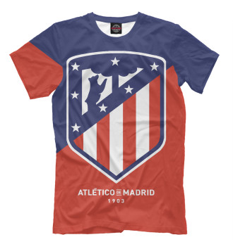 Мужская Футболка Atletico Madrid New Emblem