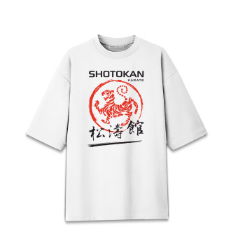 Женская Хлопковая футболка оверсайз Shotokan Karate