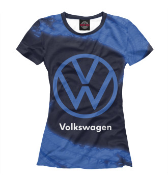 Женская Футболка Volkswagen / Фольксваген