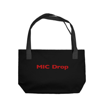 Пляжная сумка BTS - mic drop