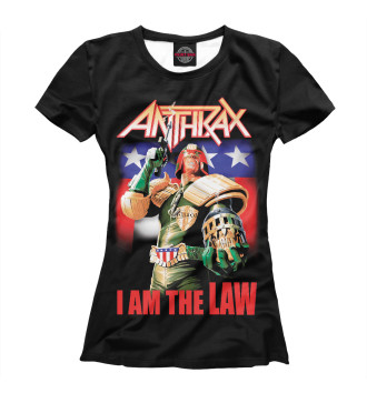 Женская Футболка Anthrax