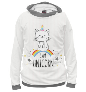 Худи для мальчиков Unicorn Cat
