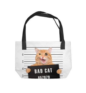 Пляжная сумка Плохой кот