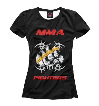 Футболка для девочек MMA fighters