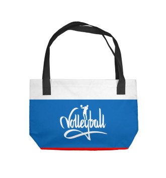 Пляжная сумка Волейбол Россия