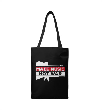 Сумка-шоппер Make Music not war