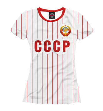 Женская Футболка СССР