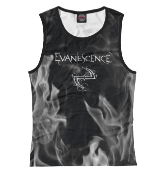 Женская Майка Evanescence - пламя
