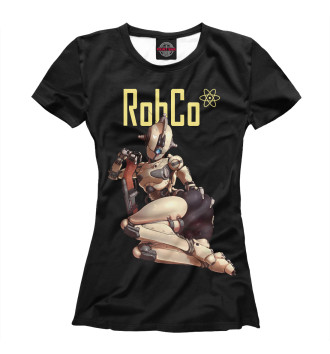 Женская Футболка Fallout – RobCo