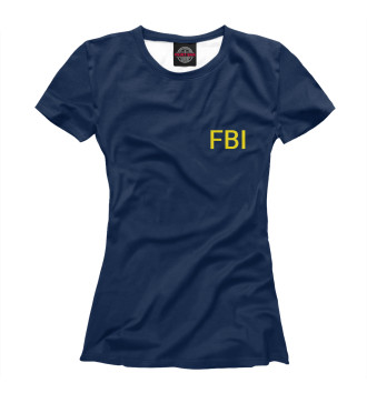 Футболка для девочек FBI
