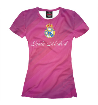 Женская Футболка Hala Madrid