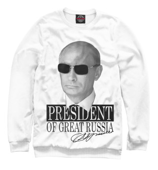 Мужской свитшот Президент великой России