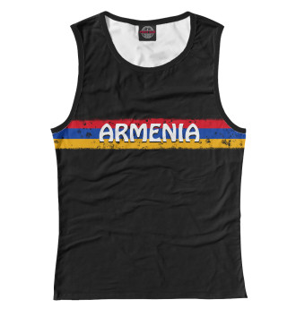 Женская Майка Флаг Армении