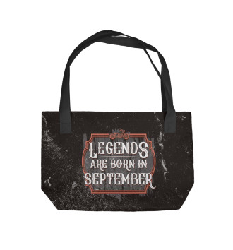 Пляжная сумка Legends Are Born In September