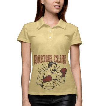 Женское Поло Boxing Ccub