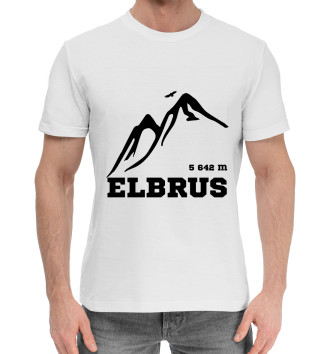 Мужская Хлопковая футболка Эльбрус