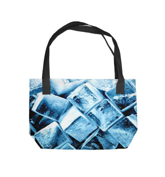 Пляжная сумка Кубики льда