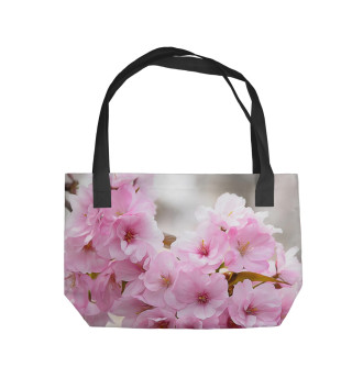 Пляжная сумка Цветущее дерево