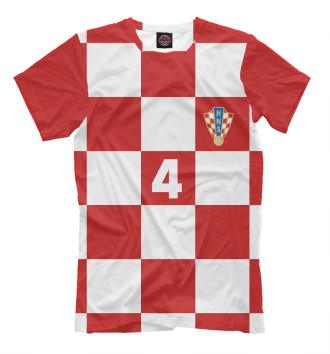 Мужская Футболка Перишич Хорватия 4