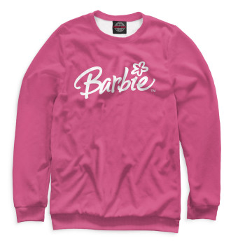 Женский Свитшот Надпись Barbie