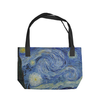 Пляжная сумка Звездная ночь - Ван Гог Винсент