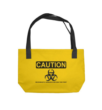 Пляжная сумка Caution