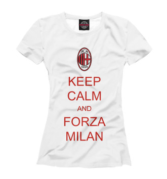 Женская Футболка Forza Milan