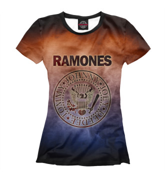 Женская Футболка Ramones