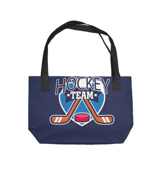 Пляжная сумка Хоккей