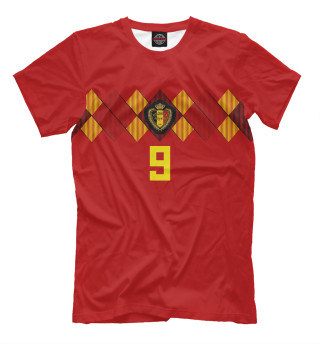 Мужская футболка Ромелу Лукаку - Сборная Бельгии
