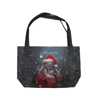 Пляжная сумка Zombie Santa