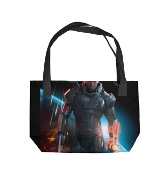 Пляжная сумка Mass Effect — Шепард