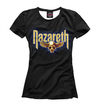 Женская Футболка Nazareth rock band
