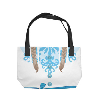 Пляжная сумка Снегурочка