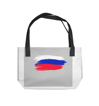 Пляжная сумка Флаг России