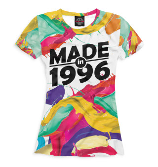 Женская футболка Made in 1996