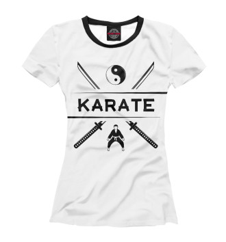 Женская Футболка Karate