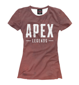 Женская Футболка Apex legends Apex