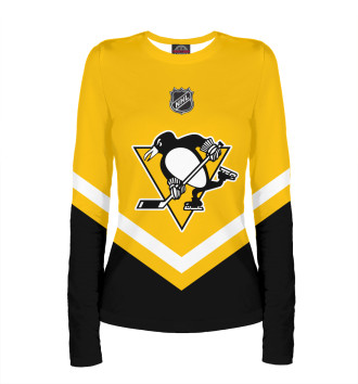 Женский Лонгслив Pittsburgh Penguins