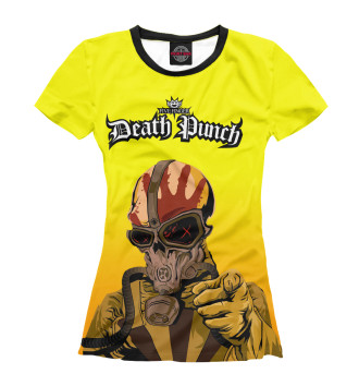 Женская Футболка Five Finger Death Punch War Is the Answer
