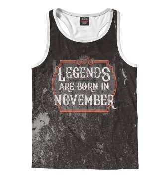 Мужская Борцовка Legends Are Born In November